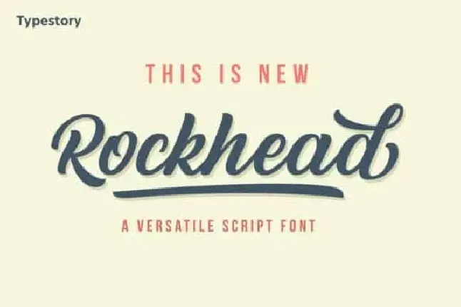 Rockhead Script font