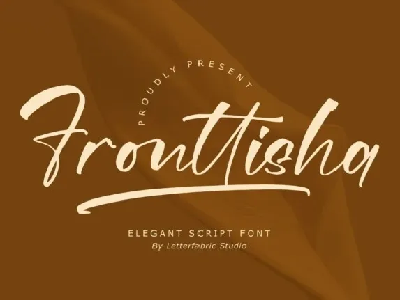 Fronttisha font