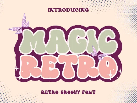 Magic Groovy font