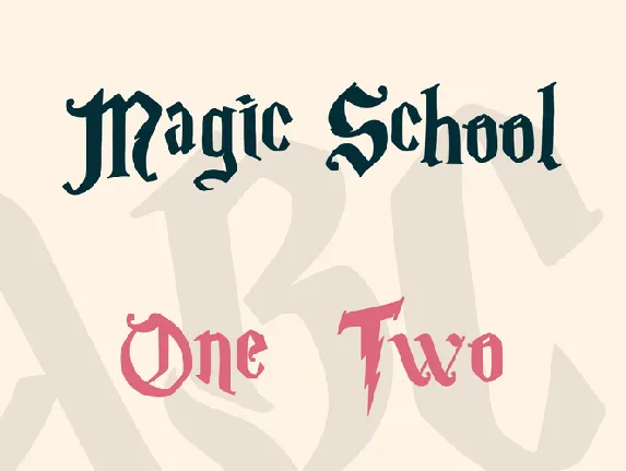 Magic School font