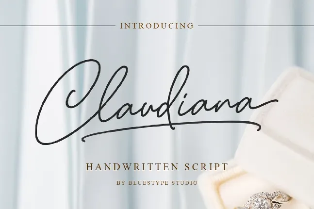 Claudiana font