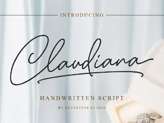 Claudiana font