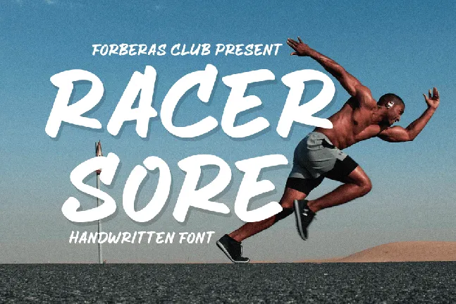 Racer Sore font