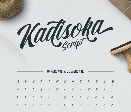 Kadisoka Script Free font