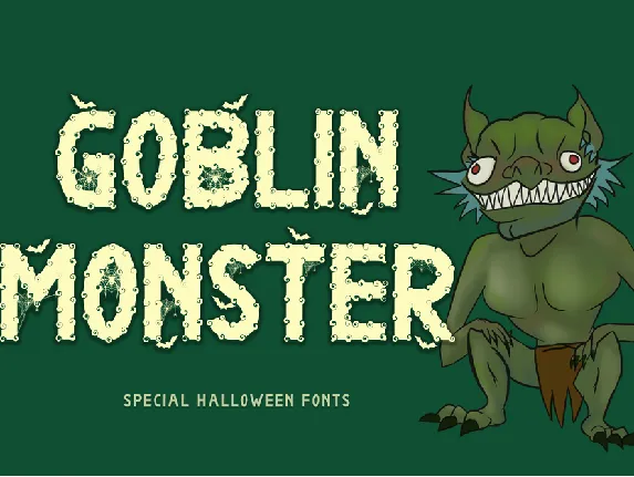 Goblin Monster font