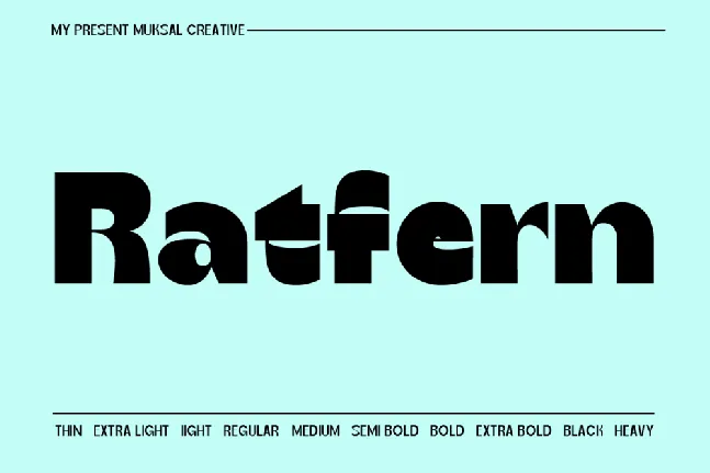 Ratfern font