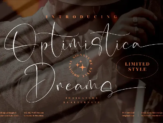 Optimistica Dreams font