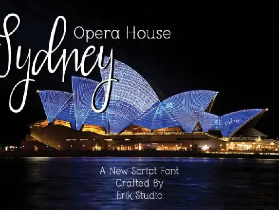 Sydney Script font