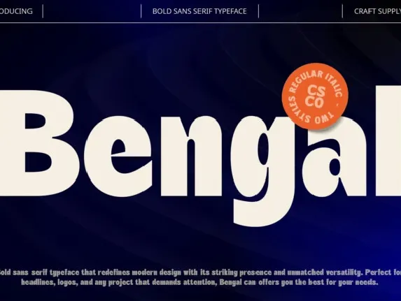 Bengal font