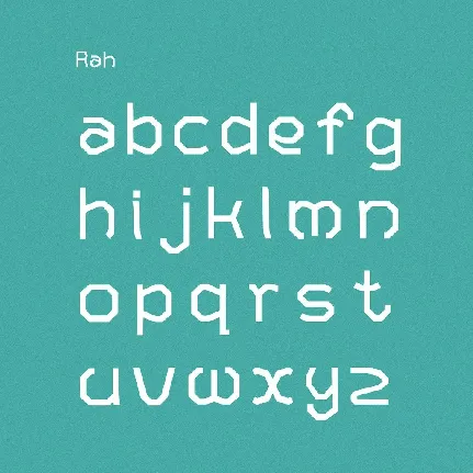 Rah font