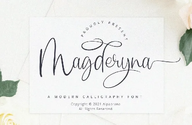 Magderyna font