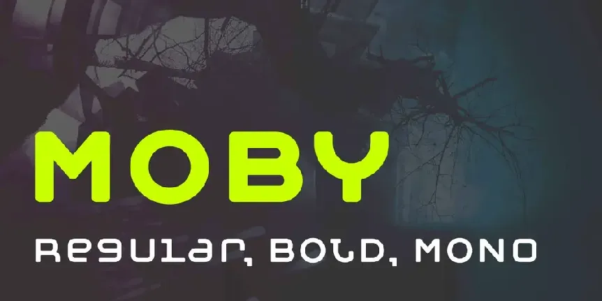 Moby font