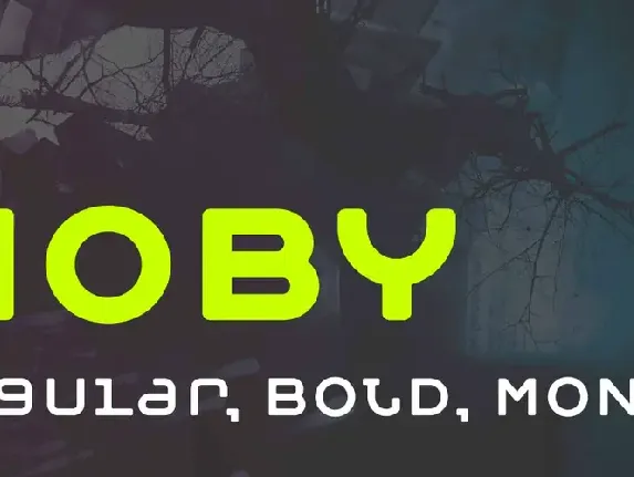 Moby font