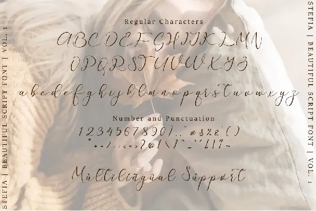 Stefia font