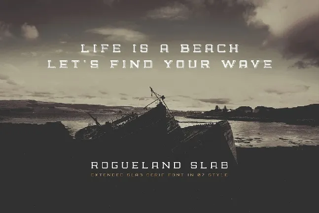 Rogueland Free font