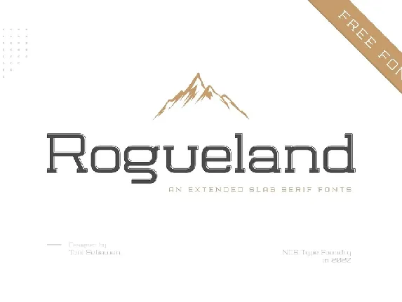 Rogueland Free font