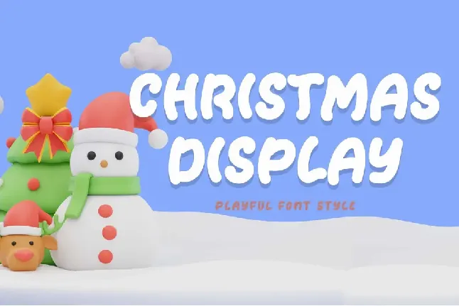 Christmas Display Demo font