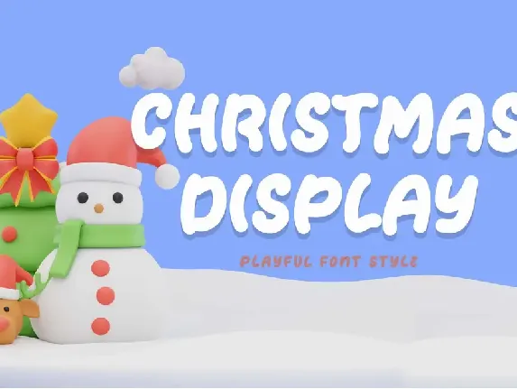 Christmas Display Demo font