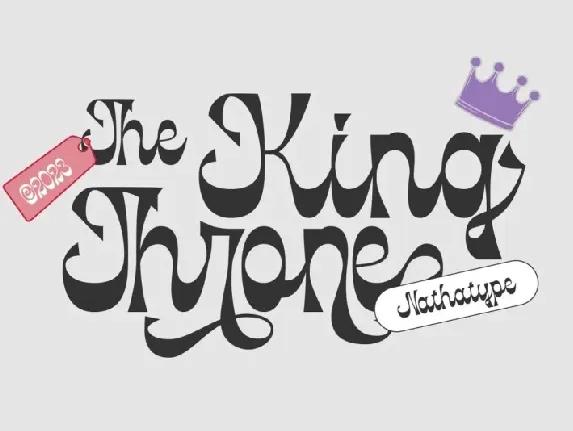 King Throne font