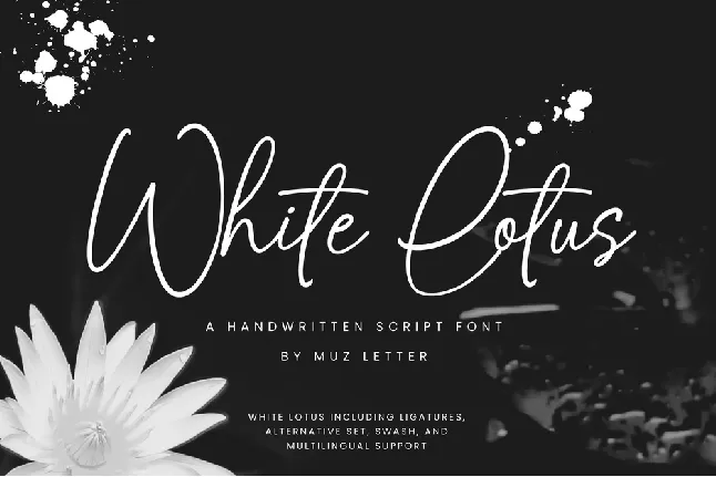 White Lotus font