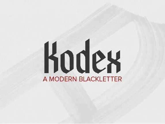 Kodex font