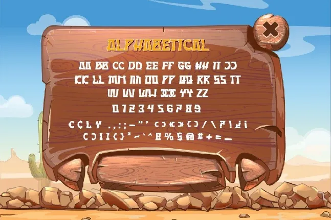 Namistre font