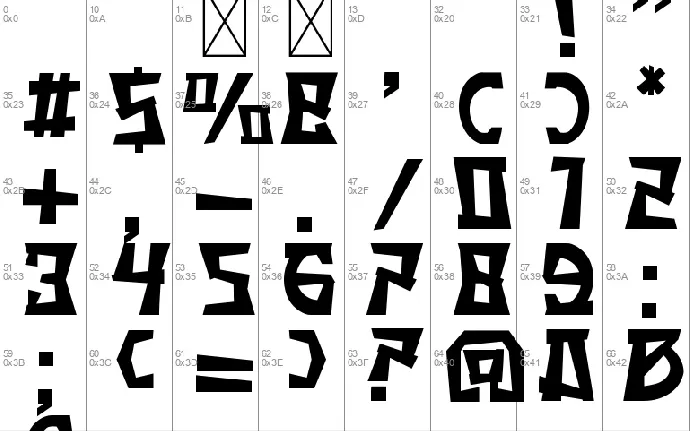 Namistre font