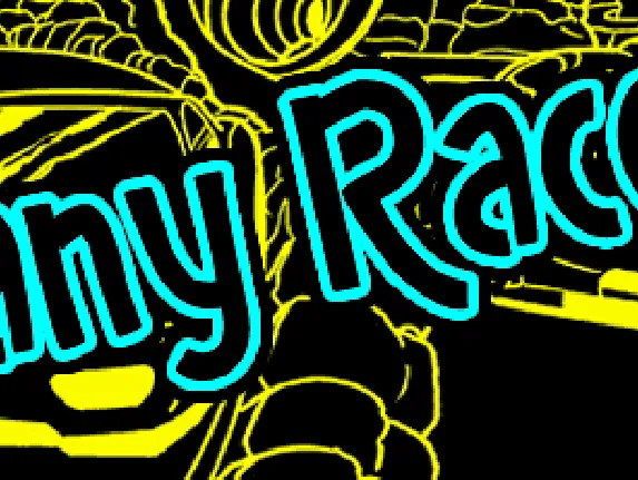 Zany Races font