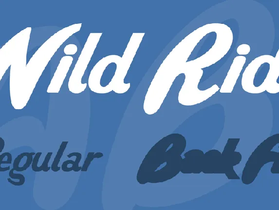 Wild Ride font