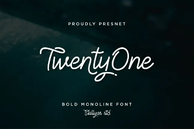 TwentyOne font