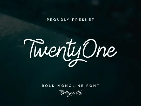 TwentyOne font