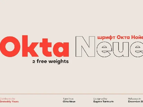 Okta Neue font