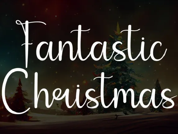 Fantastic Christmas Script font