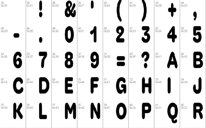 Hany font