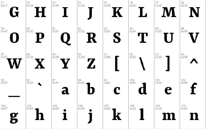 Yrsa font