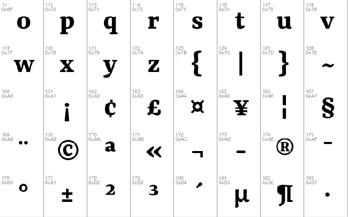 Yrsa font