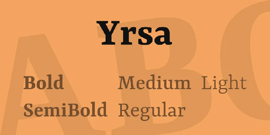 Yrsa font