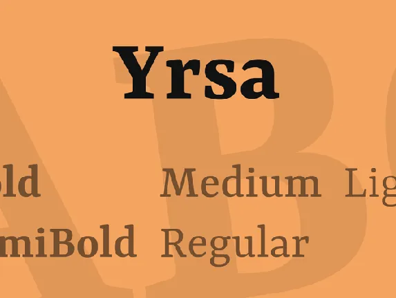 Yrsa font