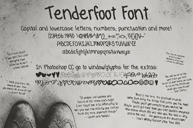 HGTenderfoot font