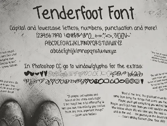 HGTenderfoot font