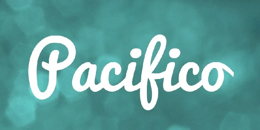 Pacifico font