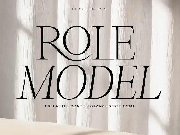 Role Model - Personal Use font