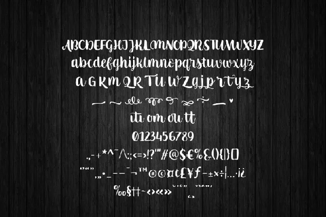 Mayline font