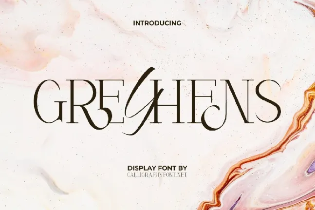 Greyhens Demo font