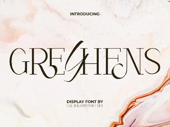 Greyhens Demo font