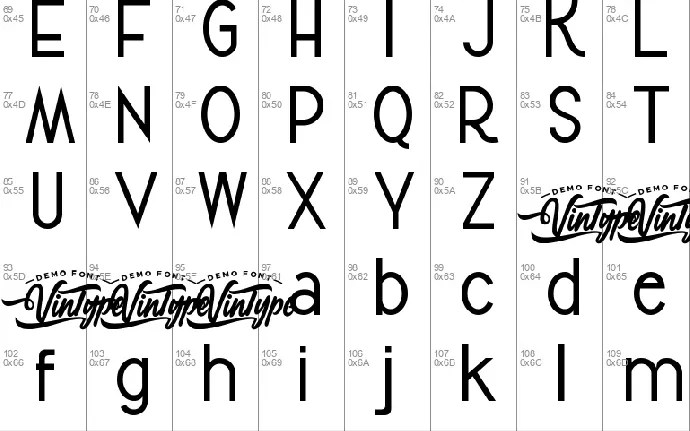 Grayslake Demo font