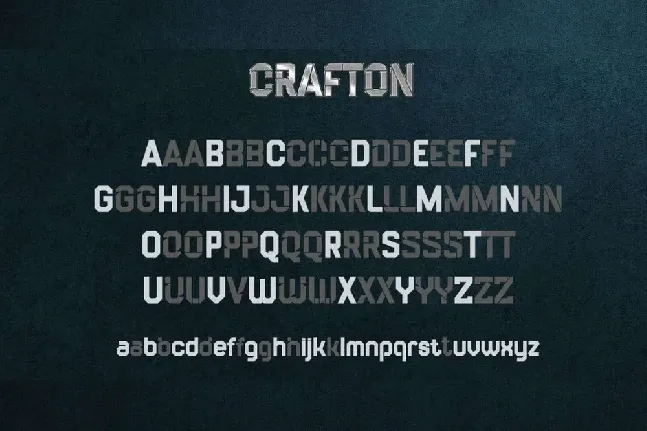 Crafton font