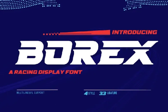 Borex font