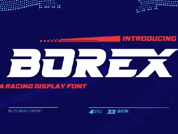 Borex font