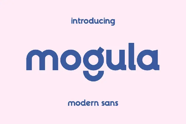 Mogula font